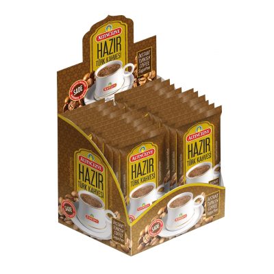 Hazır Türk Kahvesi Sade Tek İçimlik | 20' li Paket