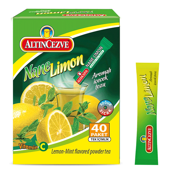 Tek Kullanımlık Nane Limon Toz İçecek