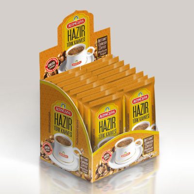 Hazır Türk Kahvesi Orta Şekerli Tek İçimlik | 20' li Paket