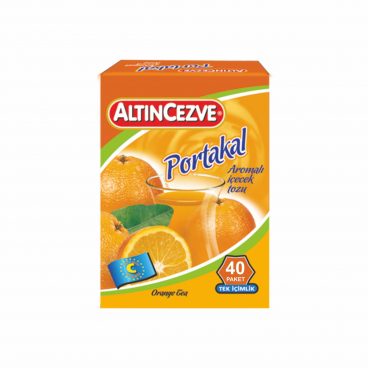 Portakal Tek İçimlik 40 Adet x 1,5 Gr Sİçecek Tozu Oralet