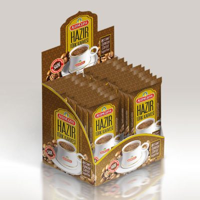 Hazır Türk Kahvesi Sade Tek İçimlik | 20' li Paket