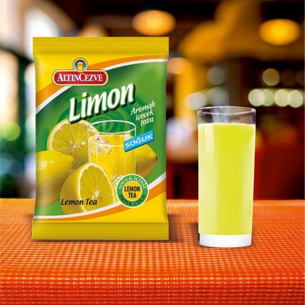 Limon Aromalı İçecek Tozu 450 Gr -Soğuk 10 lt - Görsel 2