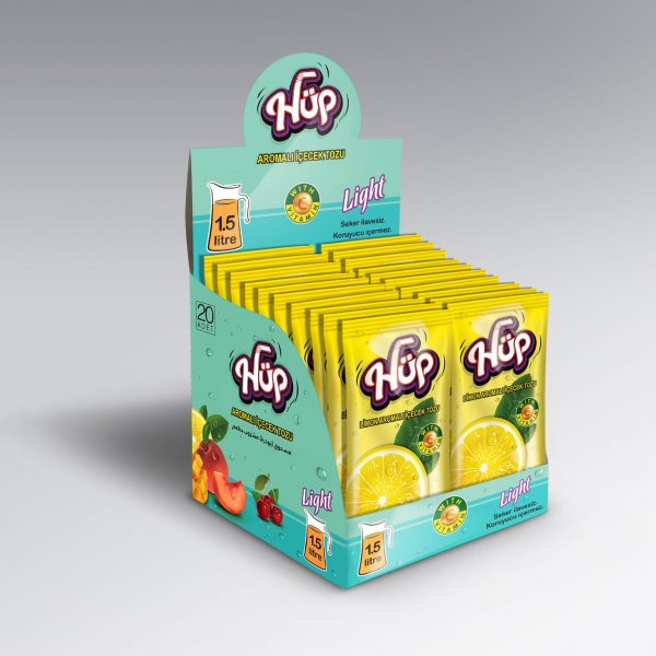 Hüp Limon Aromalı İçecek Tozu-Soğuk