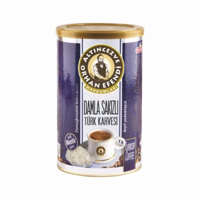 Damla Sakızlı Türk Kahvesi 250 Gr Teneke