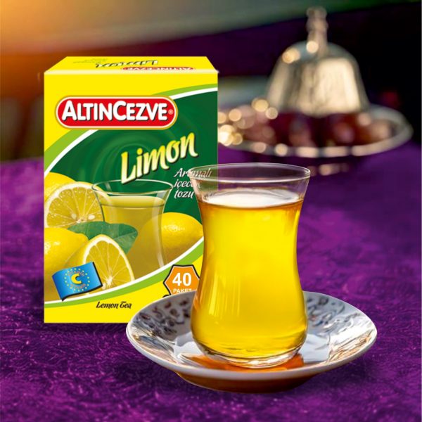 Limon Tek İçimlik 40 Adet x 1,5 Gr İçecek Tozu - Görsel 3