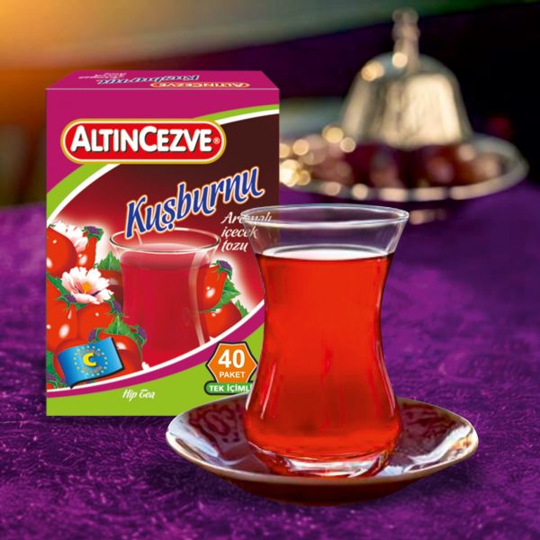 Kuşburnu Tek İçimlik 40 Adet x 1,5 Gr İçecek Tozu - Görsel 2