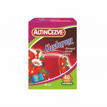 Kuşburnu Tek İçimlik 40 Adet x 1,5 Gr İçecek Tozu