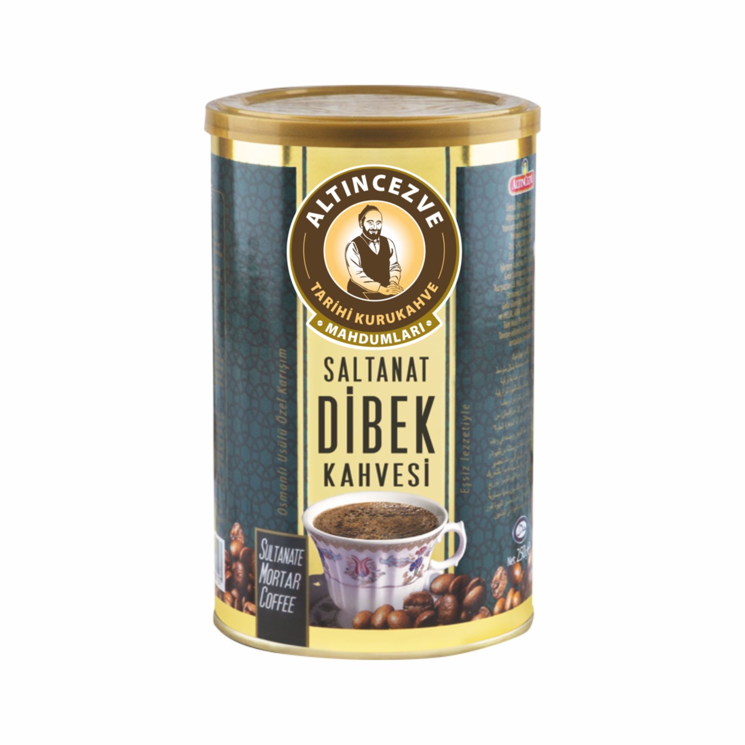 Saltanat Dibek Kahvesi 500 Gr Teneke
