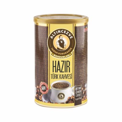 Hazır Türk Kahvesi Sade 500 Gr Teneke