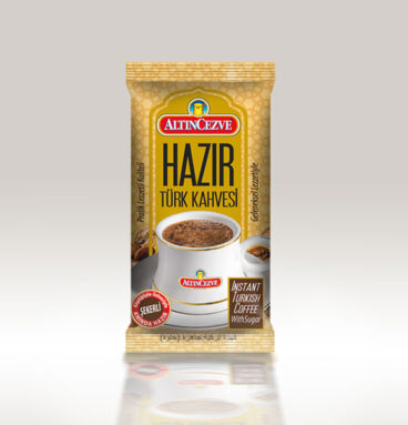 Altıncezve Hazır Türk Kahvesi Şekerli - Tek İçim - Tek Kullanımlık