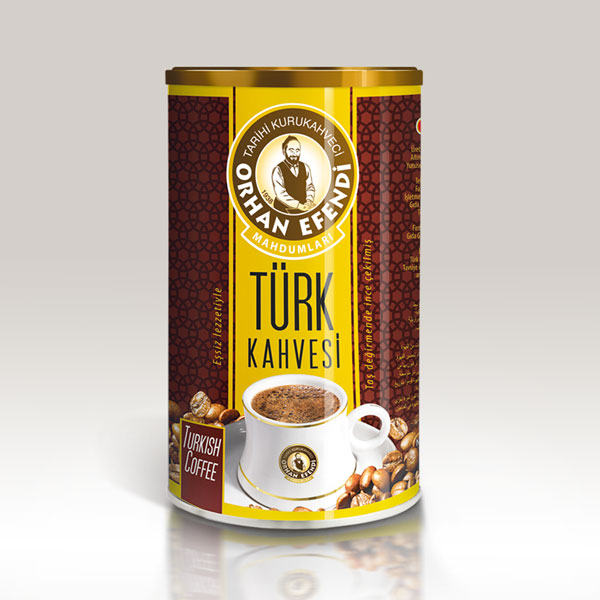 Türk Kahvesi Teneke 250 Gr
