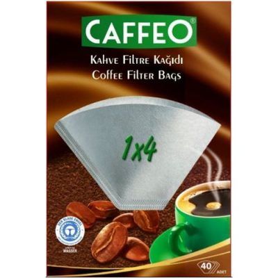Caffeo Kahve Filtre Kağıdı 1/4 40 Adet