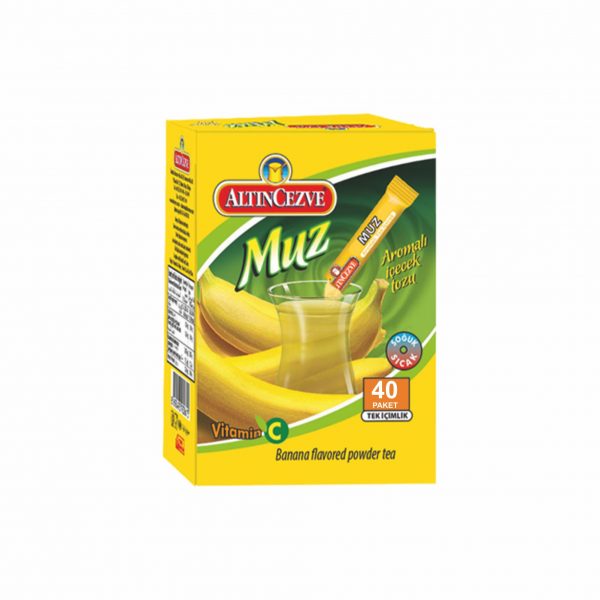 Altıncezve Muz Tek İçimlik 40 Adet x 1,5 Gr İçecek Tozu