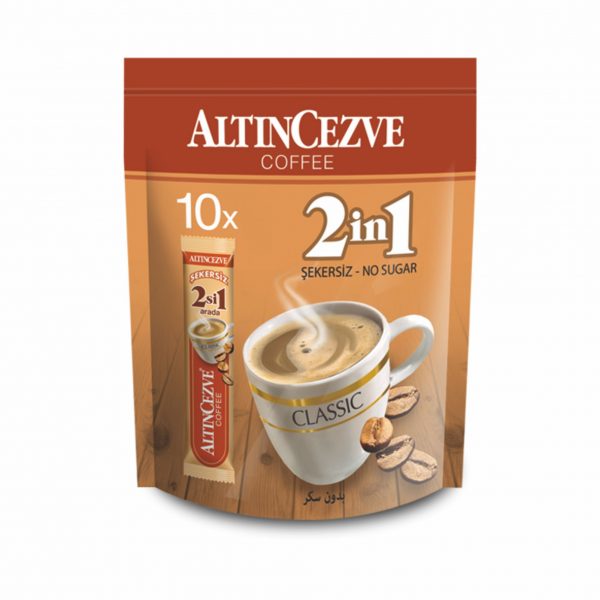 Altıncezve 2si1 Arada 10' lu Paket | Tek İçimlik Şekersiz - 13 Gr x 10 Adet