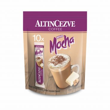 Altıncezve 3ü1 Arada White Mocha Beyaz Çikolata Aromalı 10' lu Paket-17gr x10 Adet