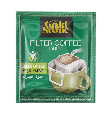 yeşil filtre kahve gold stone