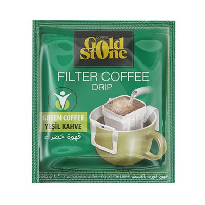 yeşil filtre kahve gold stone