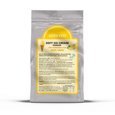 Soft Dondurma Tozu - Limonlu 1300 Gr - 5L (SÜT)