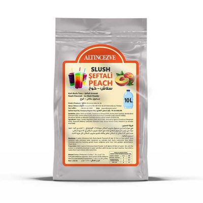Slush Tozu | Karlı Buzlu Tozu - Şeftali 1250 Gr