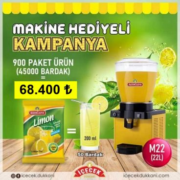 Samixir M22 (22lt) Makine Hediyeli Kampanya
