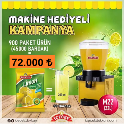 Samixir M22 (22lt) Makine Hediyeli Kampanya
