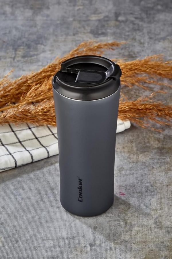 Cooker Paslanmaz Çelik Bardak Termos 400 ml - Görsel 3