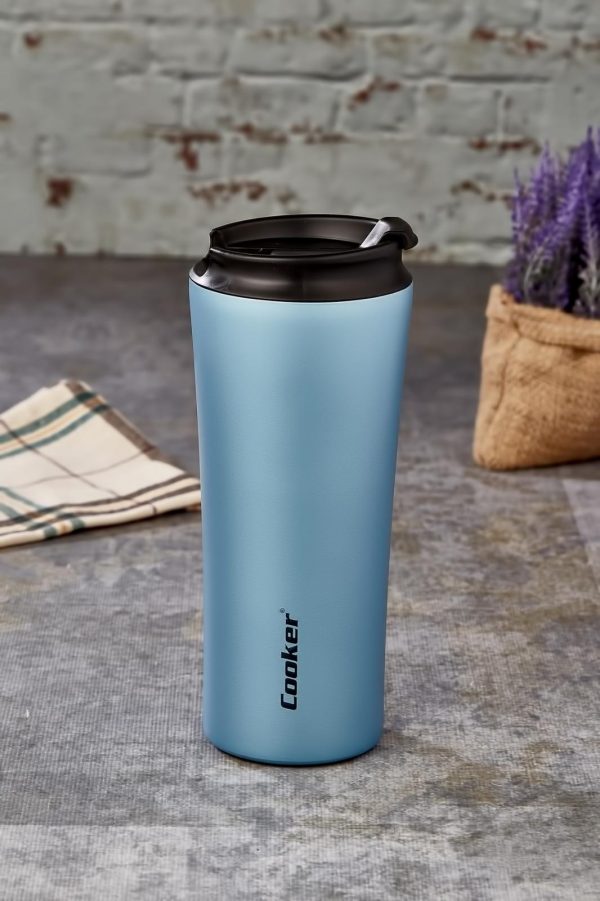 Cooker Paslanmaz Çelik Bardak Termos 400 ml - Görsel 4