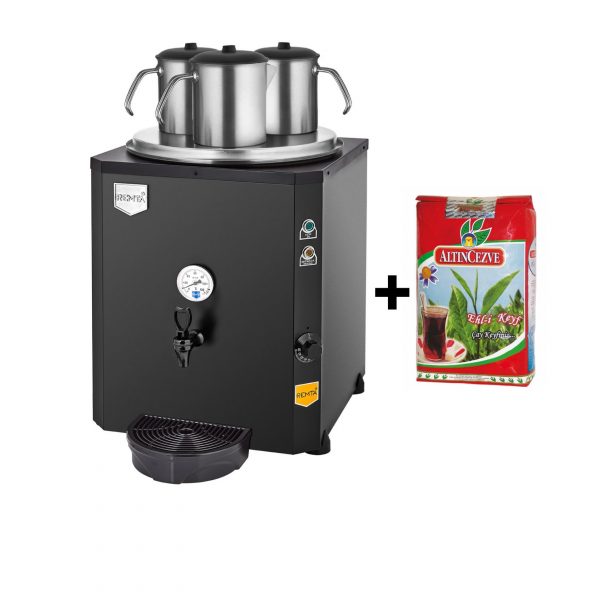 Remta 3 Demlikli 40 lt Jumbo Çay Makinesi-DE10 - Görsel 2