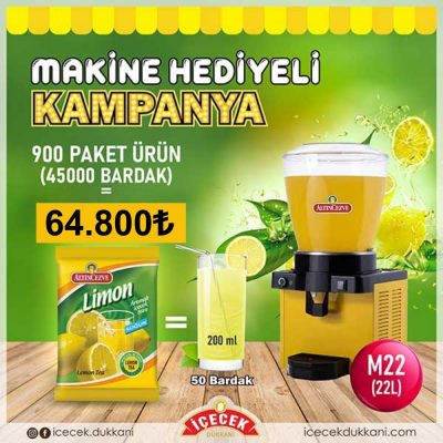 Samixir M22 (22lt) Makine Hediyeli Kampanya
