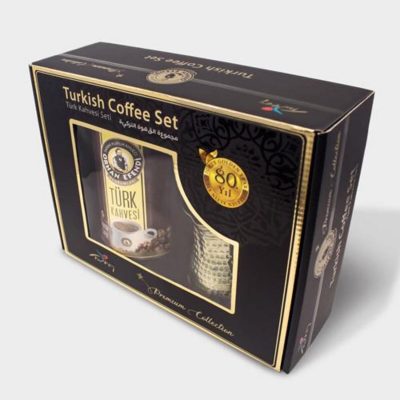 Premium Collection Cezveli Türk Kahvesi Seti