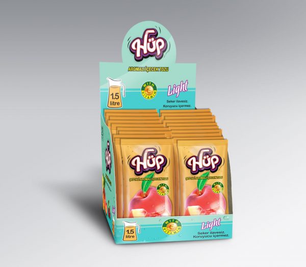 Hüp Şeftali Aromalı İçecek Tozu-Soğuk 1,5 lt x 20 Adet - Görsel 3