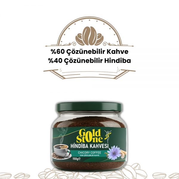 Gold Stone Hindiba Kahvesi 1 Aylık (60 Kullanım) Net 150gr - Görsel 4