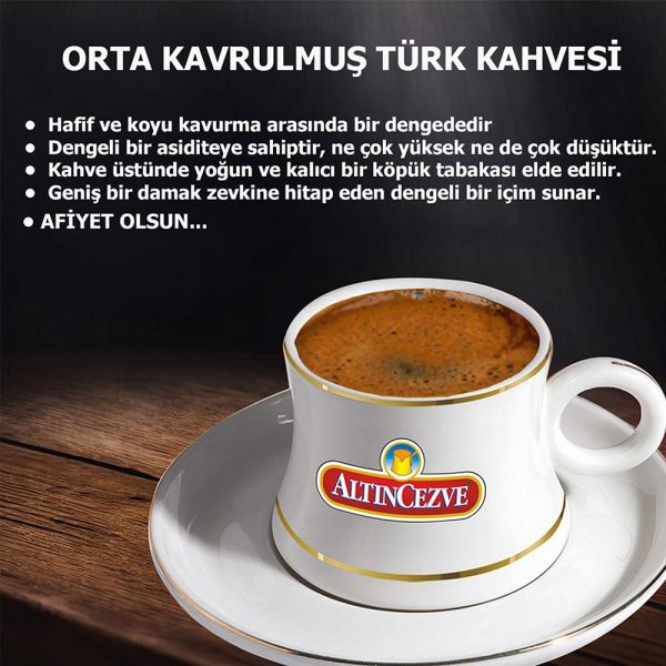 Altıncezve Günlük Taze Çekilmiş  Türk Kahvesi Tanışma Paketi 3x50 Gr - Görsel 4
