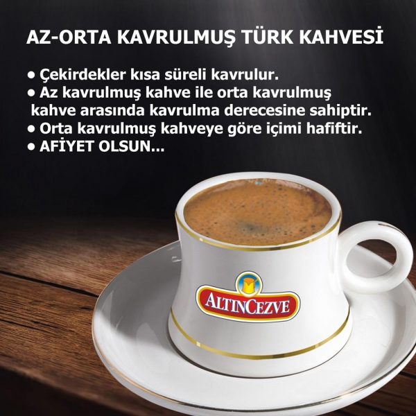 Altıncezve Günlük Taze Çekilmiş  Türk Kahvesi Az Orta Kavrulmuş 500 Gr - Görsel 4