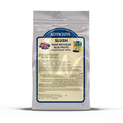 Ice Slush Karlı Buzlu Karlama Tozu | Mavi Meyveler 1.250 Gr - 10 L